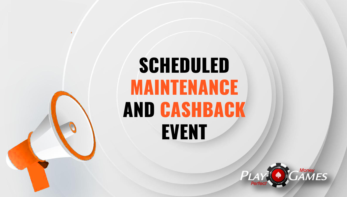 Sept 2023 Announcement: Scheduled Maintenance and Cashback Event